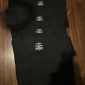 Black Goodfellow T-Shirt PACK OF 4